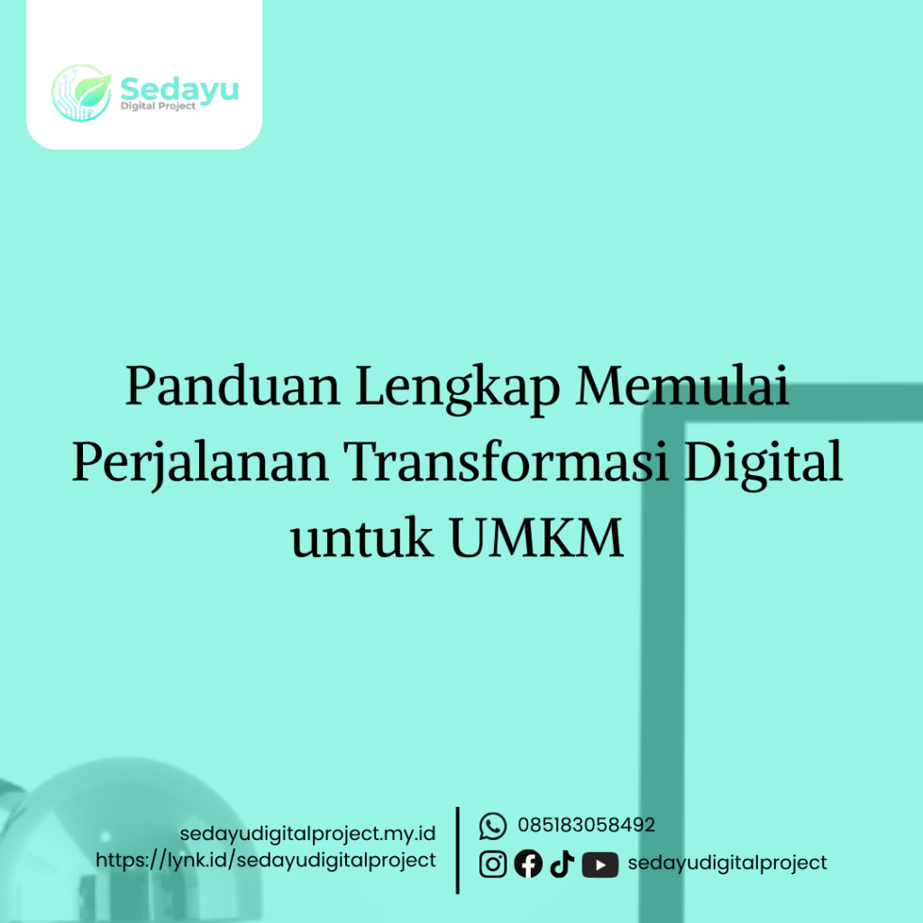 Transformasi Digital bagi UMKM